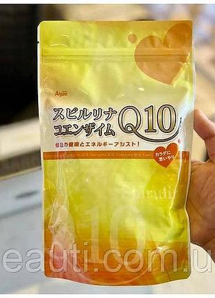 Спіруліна з коензимом q10 spirulina + coenzyme q10 algae, японія