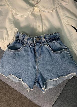 Джинсові шортики zara 92