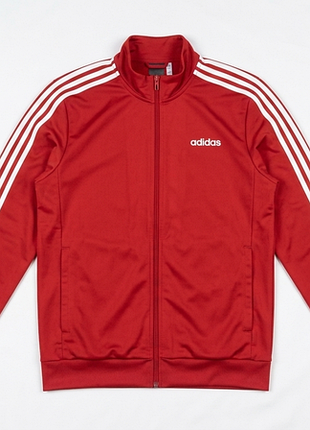Спортивная кофта в стиле adidas, красная