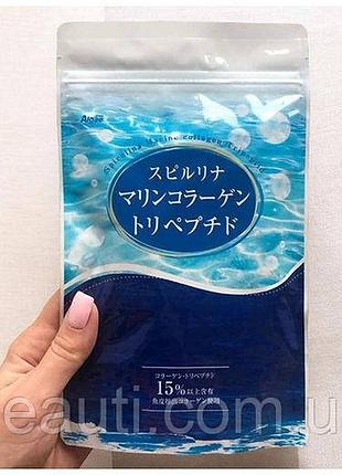 Спіруліна з морським колагеном spirulina & marine collagen algae, японія