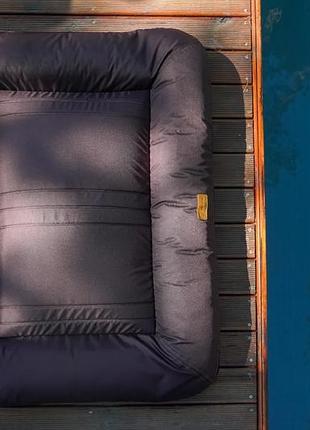 Двосторонній лежак-понтон для крупных собак lounger brown waterproof xl