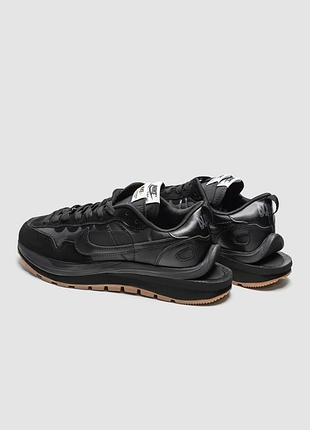 【黒タグ付】sacai × Nike VaporWaffle Black Gum 😎 мужские кроссовки sacai x nike vaporwaffle black gum — купить в