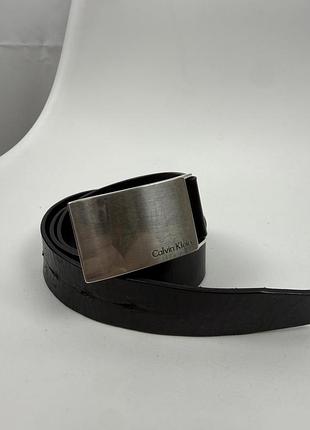 Кожаный ремень calvin klein