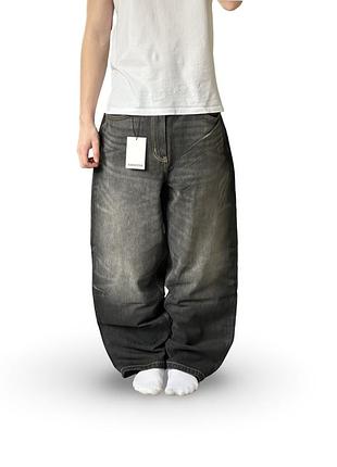 Широкі джинси bershka super baggy бершка супер беггі скейтер