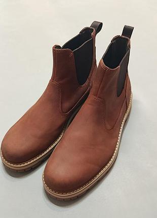 Челси timeberland britton road кожаные 3