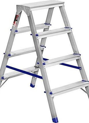 Драбина алюмінієва двостороння stark sdhr404 pro (525240202)