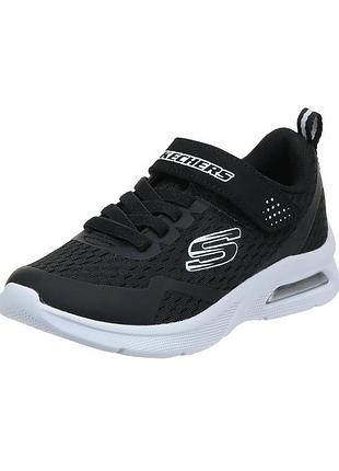 Skechers 34 kids microspec max новые кроссовки спорт легкие дышащие