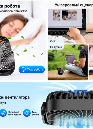Usb мини вентилятор topk k52 3