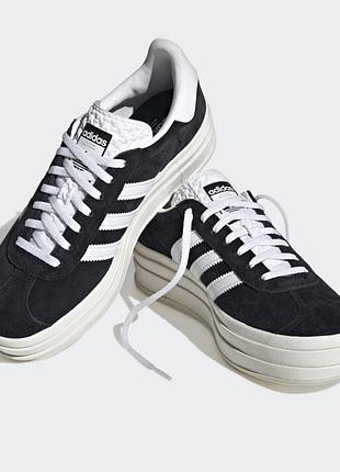 Кеди adidas gazelle bold оригінал 38 розмір з високою підошвою