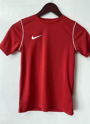 Футболка nike оригінал червона дитяча спортивна футболка найк