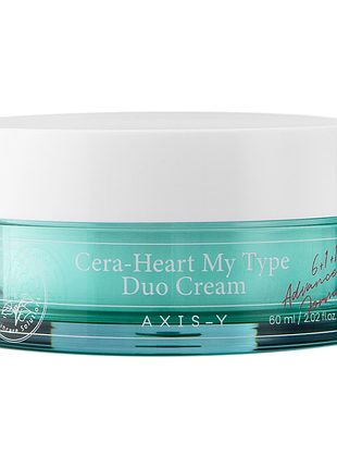 Подвійний крем для комбінованої шкіри axis-y cera-heart my type duo cream (60 мл)