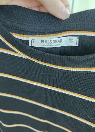 Сукня pull&amp;bear в рубчик у смужку 3