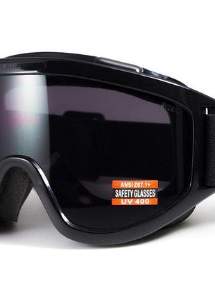 Захисні окуляри global vision wind-shield (gray) anti-fog, сірі