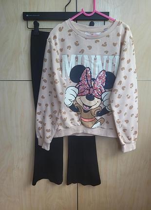 Свитшот +джеггинсы h&amp;m на 9-10 лет
