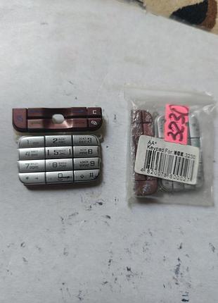 Клавіатура для nokia 3230  гарна якість.нова.