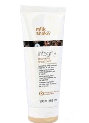 Питательная маска для волос milk_shake integrity intensive treatment, 200 мл