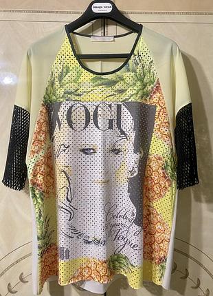 Футболка туніка vogue ☘️