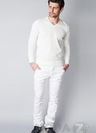Брюки freesoul 53-4583*01 мужск. белый 33 (73 481)