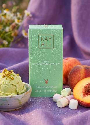 Парфуми унісекс yum pistachio gelato 33 преміум якість стійкі парфумована вода духи з феромонами стійкість солодкі фісташкове морозиво шлейфові 40мл