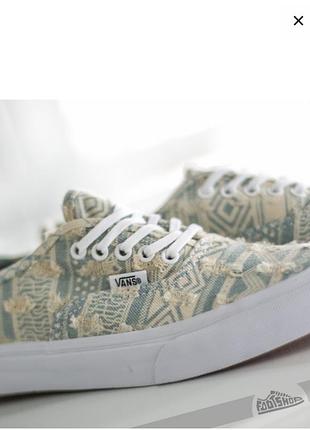 Кеди vans authentic slim frayed native (true white) 41 розмір 26,5 см