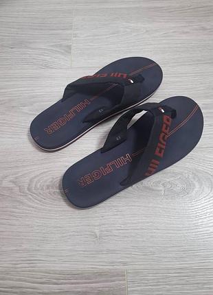 В’єтнамки, шльопанці чоловічі від бренду tommy hilfiger. р. 43 (устілка 28.5 см)