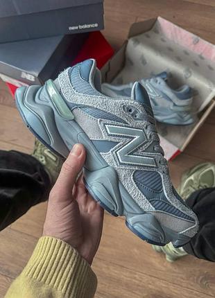 Жіночі кросівки new balance 9060 blue