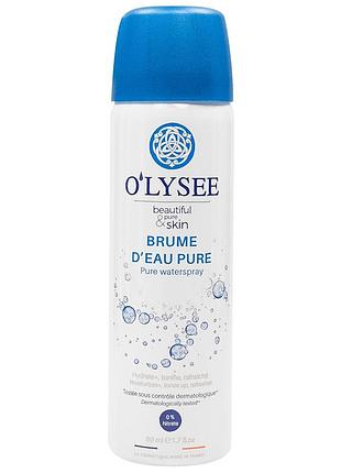 Увлажняющий спрей для лица и тела o’lysee beauty waterspray, 50 мл