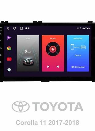 Штатная магнитола sigma f9216 2+32 gb toyota corolla 11 2017-2018 9"