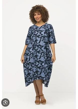 Сукня льон  ulla popken 60 розмір plus size