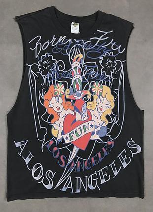 Футболка ed hardy - m - тішка чоловіча