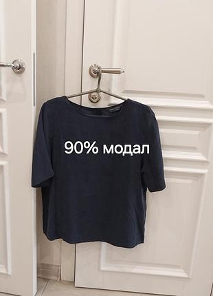 Топ модал мокрий шовк