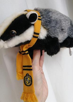 Борсук harry potter hufflepuff гафелпаф мягкая игрушка коллекционная гарри поттер подарок