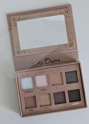 Палетка теней lime crime prelude exposed palette