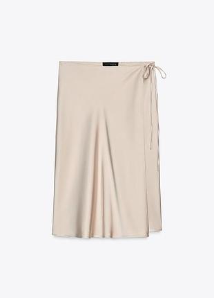 Спідниця сатинова zara
