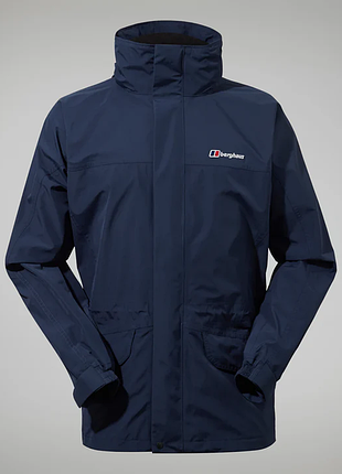 Вітровка ветровка куртка бергхаус berghaus goretex men’s cornice gore-tex interactive jacket – dark blue