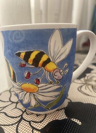 Elizabethan fine bone china (англія).серія: "bumble bee" (джміль).