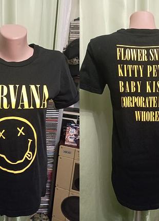 Жіноча футболка nirvana,ідеальний стан.