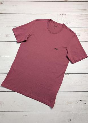 Мужская базовая футболка hugo boss оригинал хуго босс