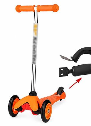 Заднє гальмо крило для дитячого триколісного самокату globber, micro, maraton, best scooter, надійна гальмівна колодка