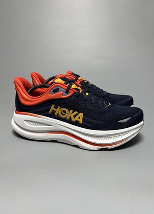 Чоловічі кросівки для комфортної ходьби бігу тренувань hoka one one bondi 9 оригінал 1162011 vtyn