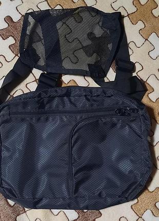 Нова нагрудна сумка-жилет тактична розвантажувальна / чорний месенджер chest rig fdr