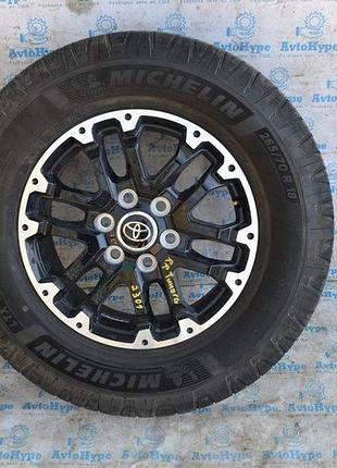 Комплект дисків з гумою 265/70 r18x7.5j toyota tundra 22- michelin ltx trail 04/23гід (01)