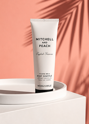 Суфле для тела mitchell and peach english leaf, объемом 60 мл