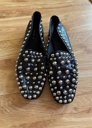 Лоферы zara