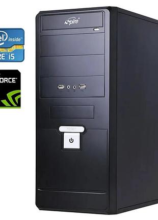 Пк spire spd208b tower / intel core i5-2400s (4 ядра по 2.5 - 3.3 ghz) / 8 gb ddr3 / 500 gb hdd / nvidia geforce gtx 550 ti, 1 gb