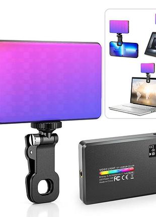 Світло блогера на прищіпці rgb lamp and-5265