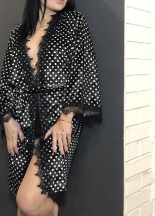 Новый женский велюровый халат.