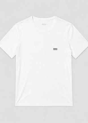 Футболка boss hugo boss біла | оригінал