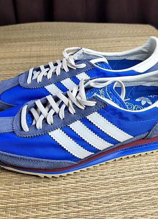 Оригинальный 100% аdidas sl 72rs blue/ core white/(унисекс.размеры:38-24,5 и 431⁄3-27,5см).