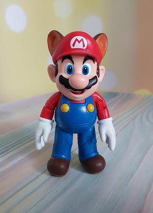 Шарнирная фигурка енота марио от jakks pacific